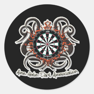 Distressed Round Stickers - Customized