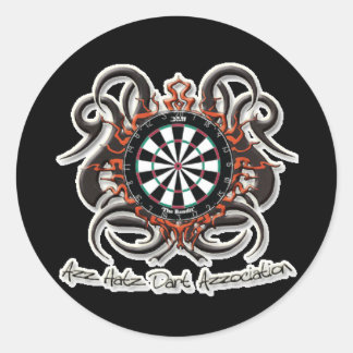 Distressed Round Stickers - Customized