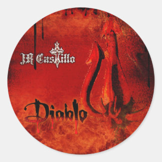 Distressed Round Stickers - Customized