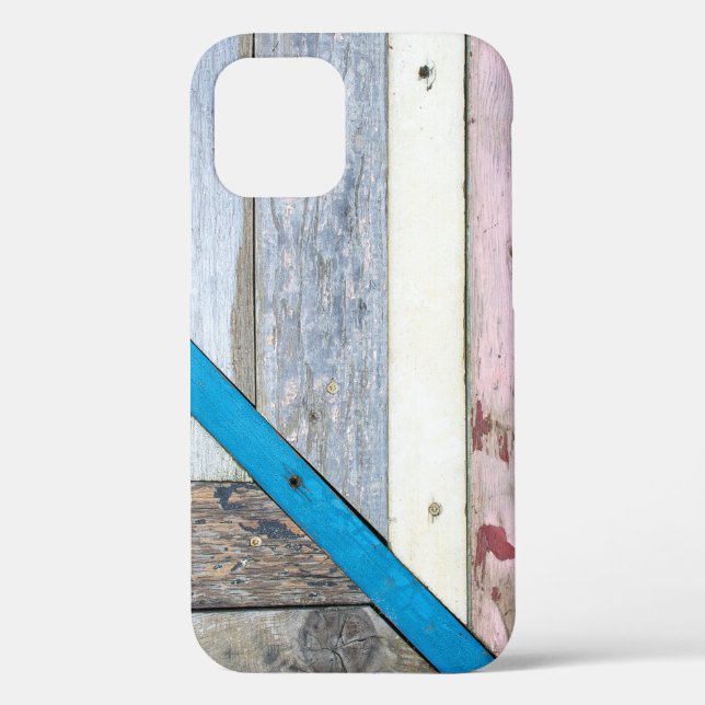 Distressed Shabby Chic Wood Case-Mate iPhone Case (Back)