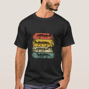 Distressed Sturgeon Beluga Grunge T-Shirt