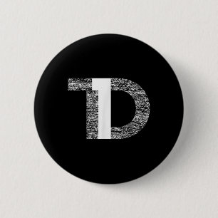 Distressed T1d Type One Diabetes Awareness 2 Inch Round Button