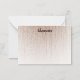 Distressed Text Elegant Wood Look Modern Template