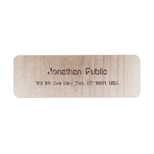 Distressed Text Wood Board Look Template Return
