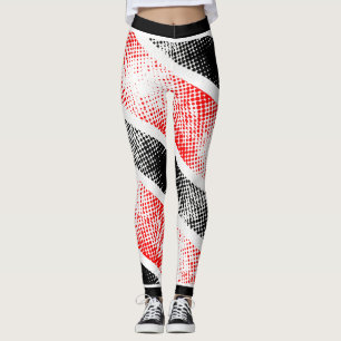 Distressed Trinidad and Tobago Flag Leggings