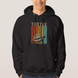 Distressed Turtle Men Women Kid Cute Turtle Retr Hoodie