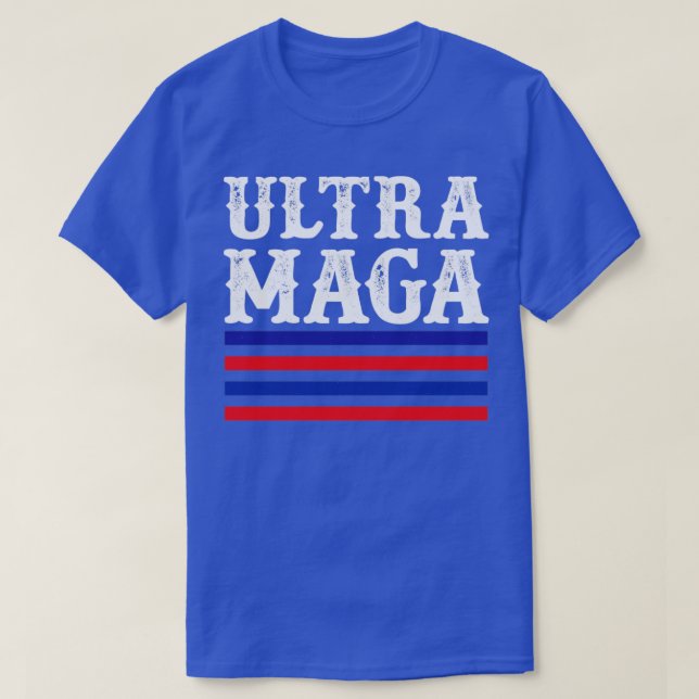 Distressed Ultra Maga T-Shirt (Design Front)