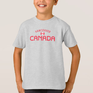 Distressed Vancouver Canada Boys' T-Shirt
