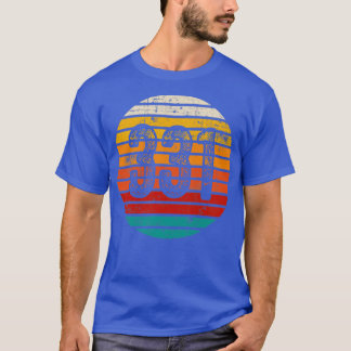 Distressed Vintage Sunset 331 Area Code T-Shirt