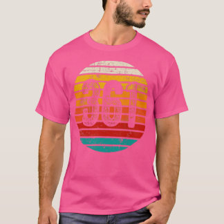Distressed Vintage Sunset 361 Area Code T-Shirt