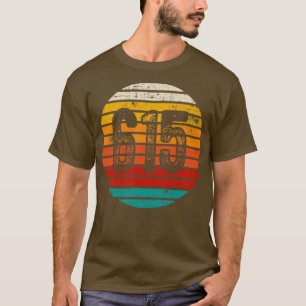 Distressed Vintage Sunset 615 Area Code T-Shirt