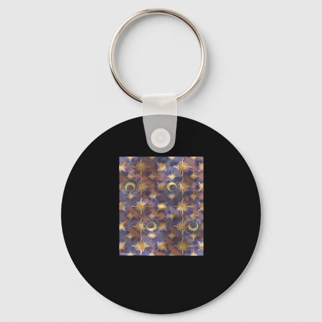Distressed Whimsigoth Wallpaper Keychain (Front)