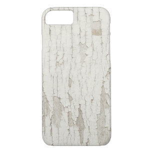  Distressed wood with peeling white paint Case-Mate iPhone Case