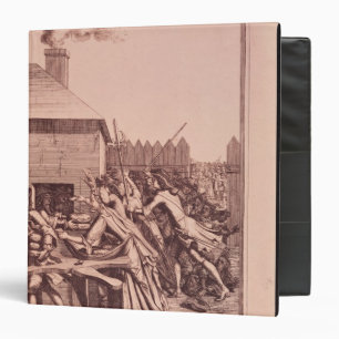 Distribution of Bread at the Louvre Binder