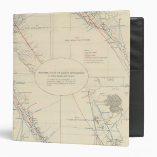 Distribution of earth movement in California Binder
