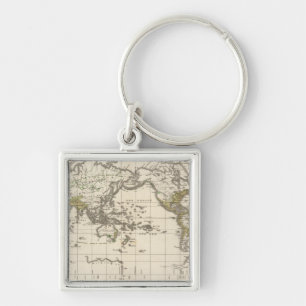 distribution of Indo Germanic people Keychain
