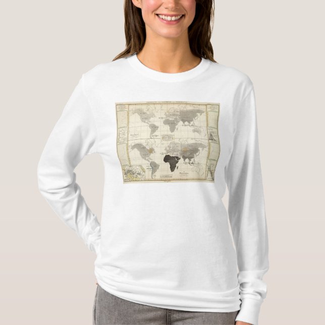 Distribution of rodents and animals T-Shirt (Front)