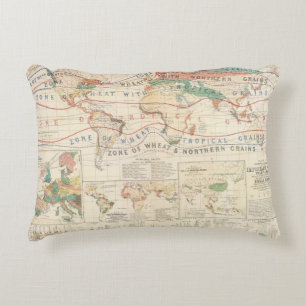 Distribution plants decorative pillow