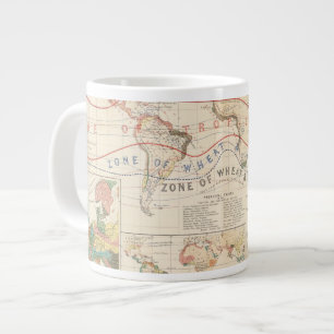 Distribution plants large coffee mug