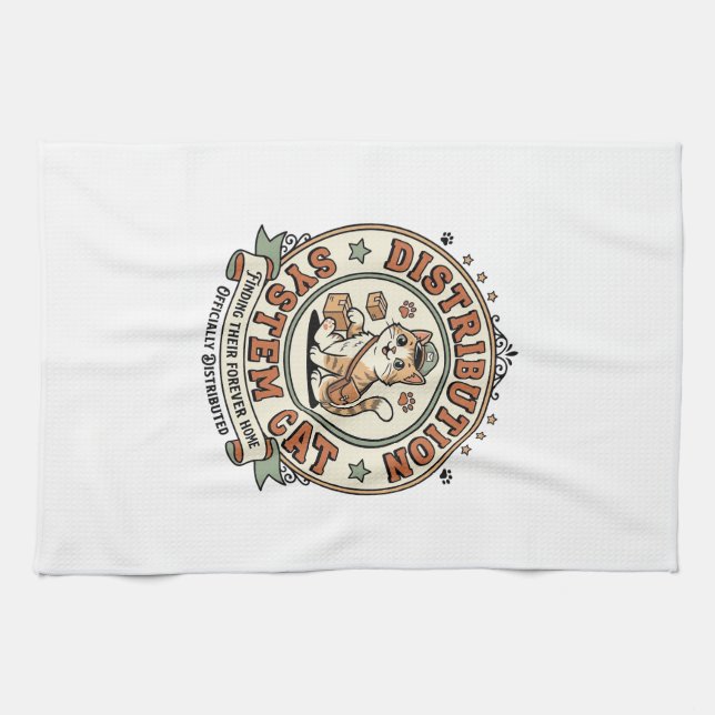 Distribution System Cat Distribution System Cat Vi Kitchen Towel (Horizontal)