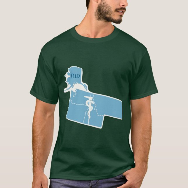 District 10 Athletic Trainers T-Shirt (Front)
