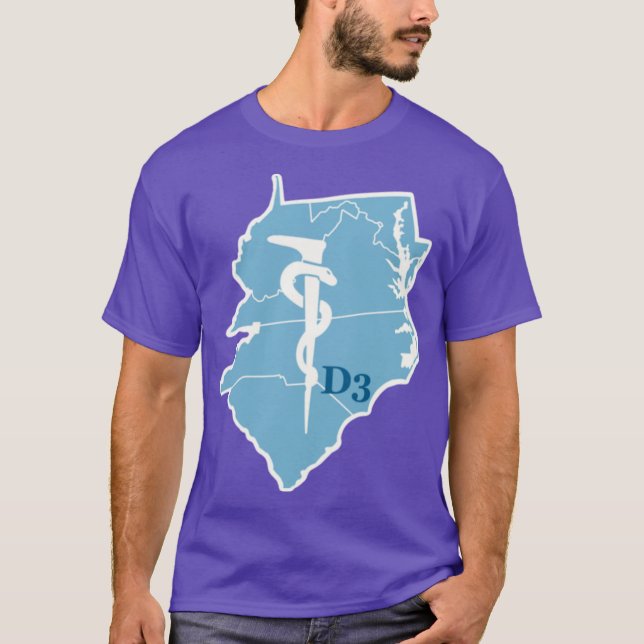 District 3 Athletic Trainers Oversized T-Shirt (Front)