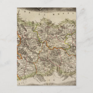 District boundaries postcard