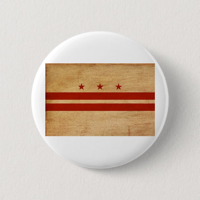 District of Columbia Flag Buttons (Front)