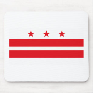 District of Columbia Flag Mousepad