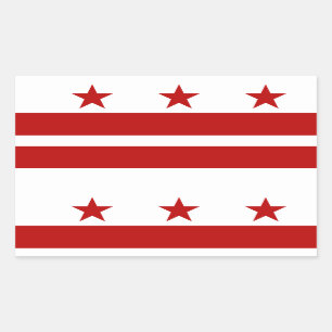 District of Columbia Flag Sticker