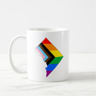 District of Columbia Pride LGBTQ Pride Coffee Mug