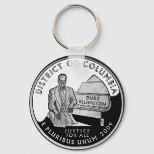 District of Columbia Quarter Keychain