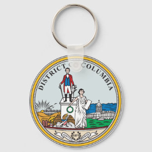 District of Columbia seal Keychain