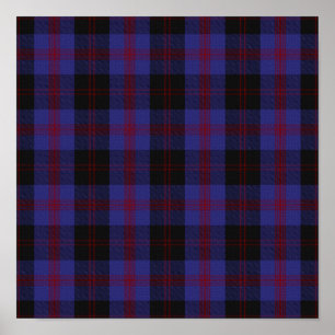 District Tartan - Angus - Digital Download Poster