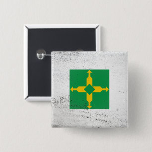 Distrito Federal 2 Inch Square Button
