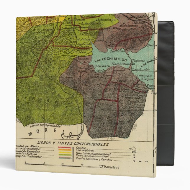 Distrito Federal, Mexico 2 Binder (Front/Inside)