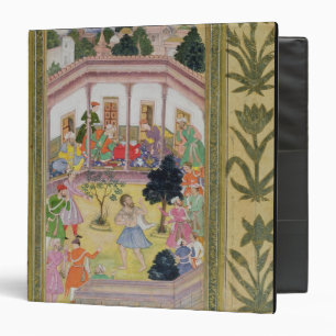 Disturbance by a madman at a social gathering, fro binder
