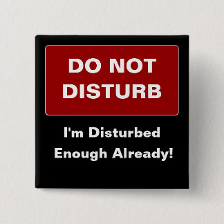 Disturbed 2 Inch Square Button