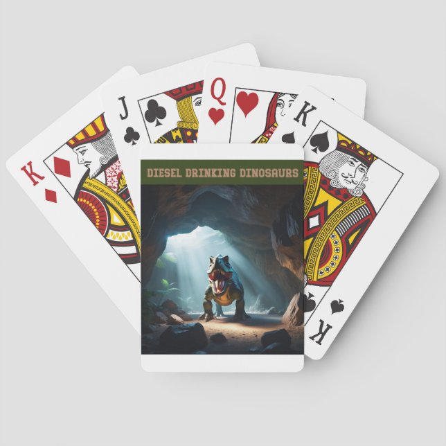 Disturbing View Playing Cards (Back)