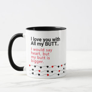 Dit Funny Coffee Mugs - Citation d'amour femmes et