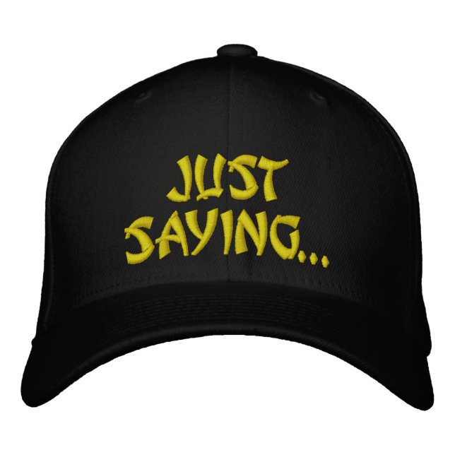DIT JUSTE... CASQUETTES (Devant)