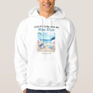 Dit la Dame avec les cheveux bleus - Sweat - shirt