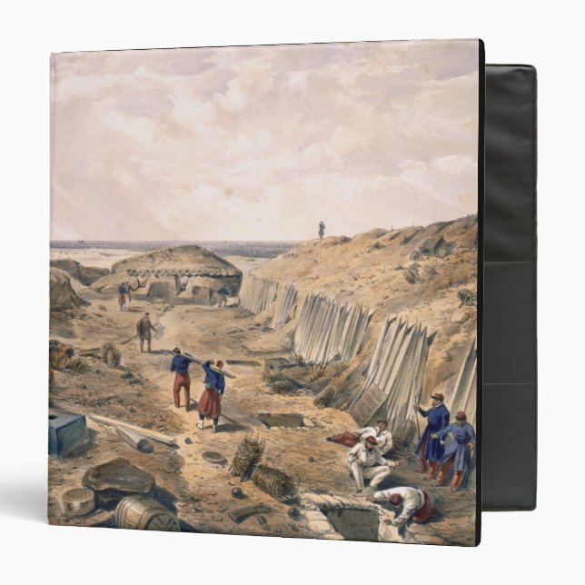 Ditch of the Bastion du Mat, plate from 'The Seat Binder (Front/Inside)