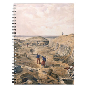 Ditch of the Bastion du Mat, plate from 'The Seat Notebook