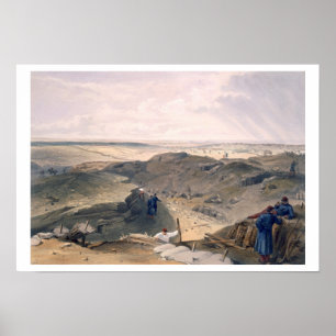 Ditch of the Malakoff, plate from 'The Seat of War Poster