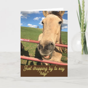 Dites bonjour, carte de voeux