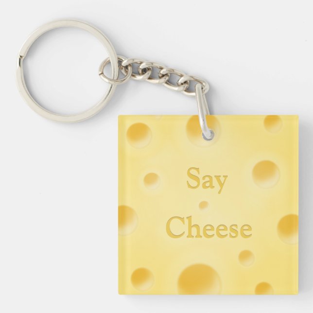 "Dites Fromage" Tranche de Fromage Jaune Mignon Pe (Devant)