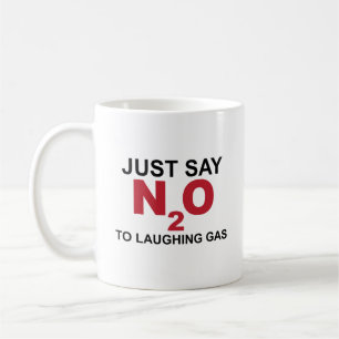 Dites juste la tasse drôle de N2O