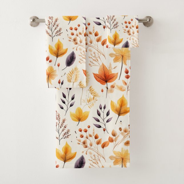 Dites-le avec les feuilles d'automne 2 - (En situation)