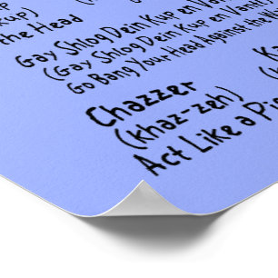 Dites-le en affiche Yiddish